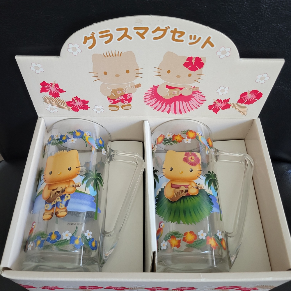 Hello Kitty & Dear Daniel Mug Set (Hawaiian Style)